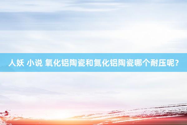 人妖 小说 氧化铝陶瓷和氮化铝陶瓷哪个耐压呢？