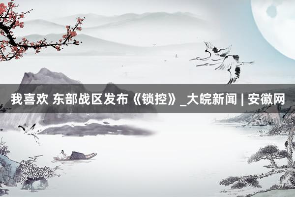 我喜欢 东部战区发布《锁控》_大皖新闻 | 安徽网