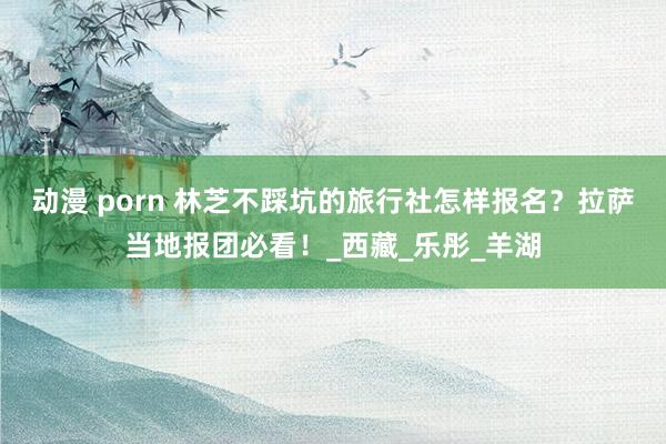 动漫 porn 林芝不踩坑的旅行社怎样报名？拉萨当地报团必看！_西藏_乐彤_羊湖