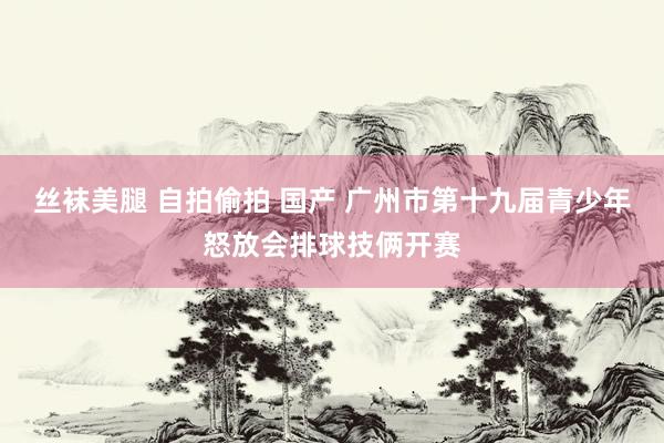 丝袜美腿 自拍偷拍 国产 广州市第十九届青少年怒放会排球技俩开赛