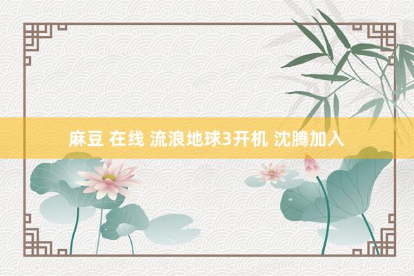麻豆 在线 流浪地球3开机 沈腾加入